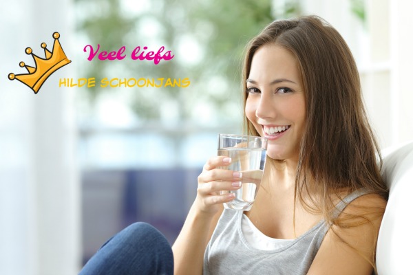 Water drinken - Hilde Schoonjans